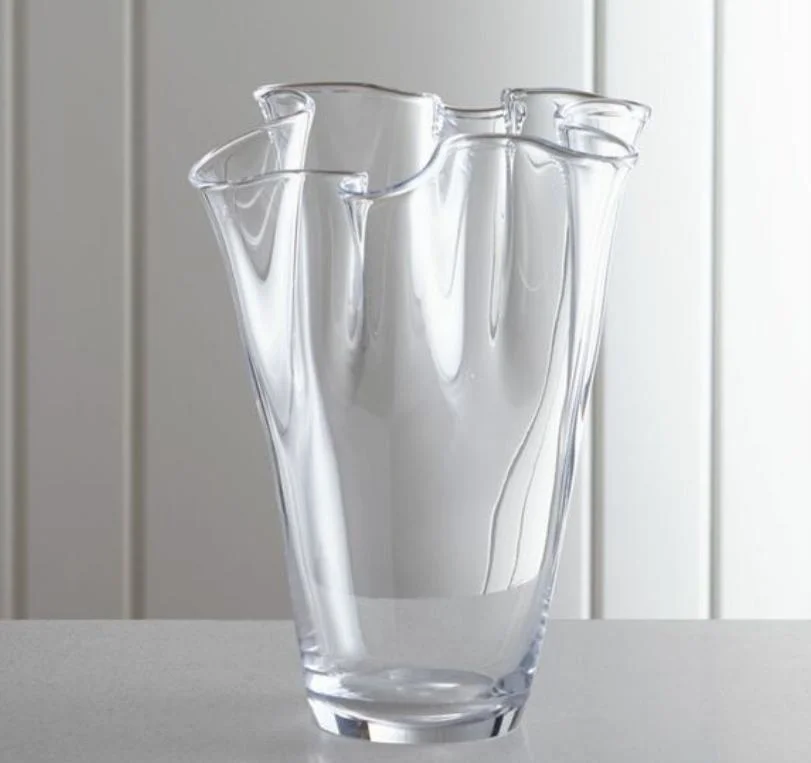 Evelyn Large Vase for Home Decoration -Glass Product Glass Vase