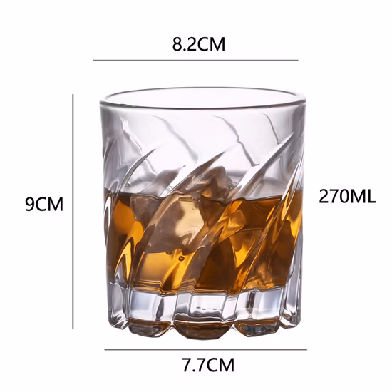 Bar Kreativer rotierender Whisky-rotierender Weinglas-Dekompressionsbecher