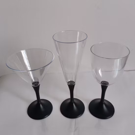 Tassen mit Blitzlicht, blinkende Schüsse, Licht, LED-Bar, Nachtclub, Party, Getränkebecher, Champagnerglas